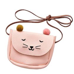 Mala torbica za na ramo z motivom mačke - 4 različice