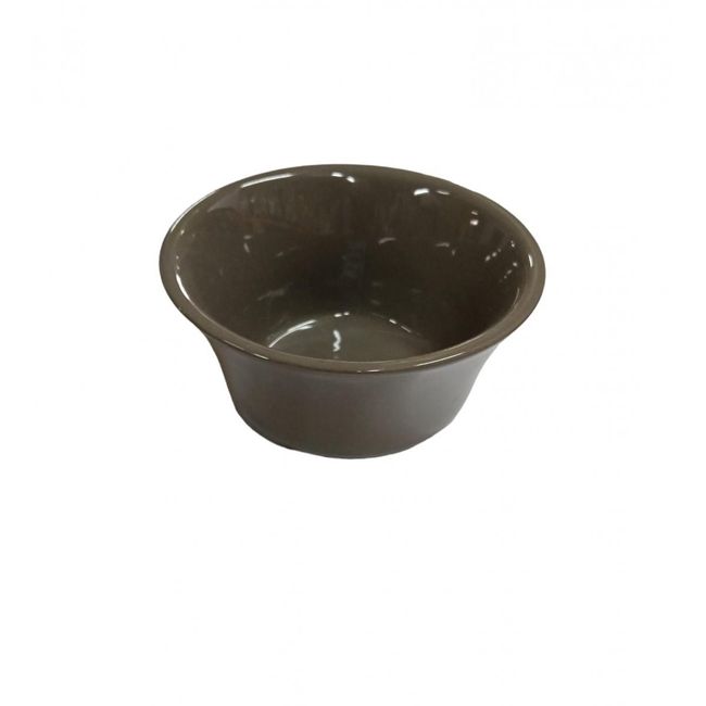 Miska ceramiczna brązowo-szara ZO_264051 1