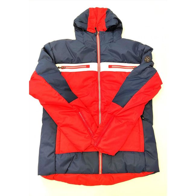 Jachetă de schi pentru bărbați TEDDY - M RED, Culoare: Roșu, Mărimi XS - XXL: ZO_203372-CER-M 1