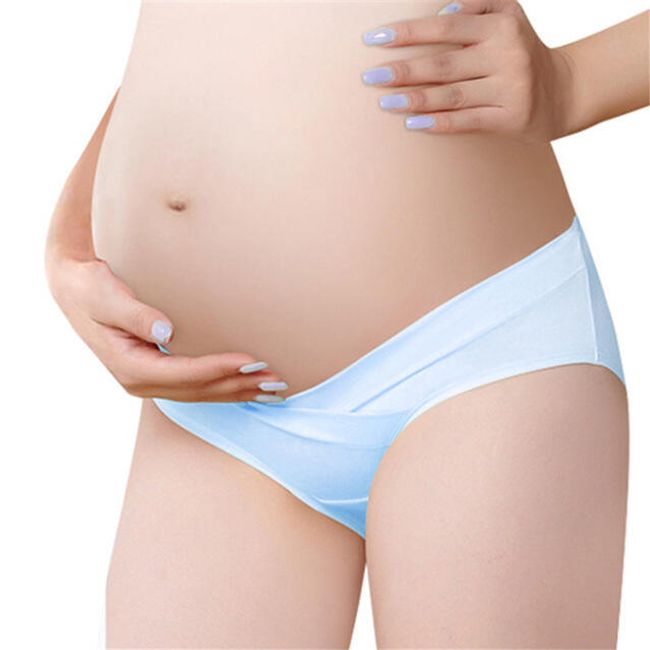 Pohodlné tehotenské nohavičky 1
