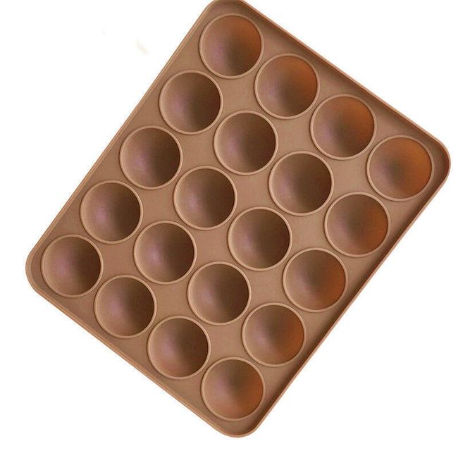 Silikonová forma ve tvaru půlkruhu 1