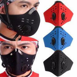 Zaščitna maska za motocikl in smučanje