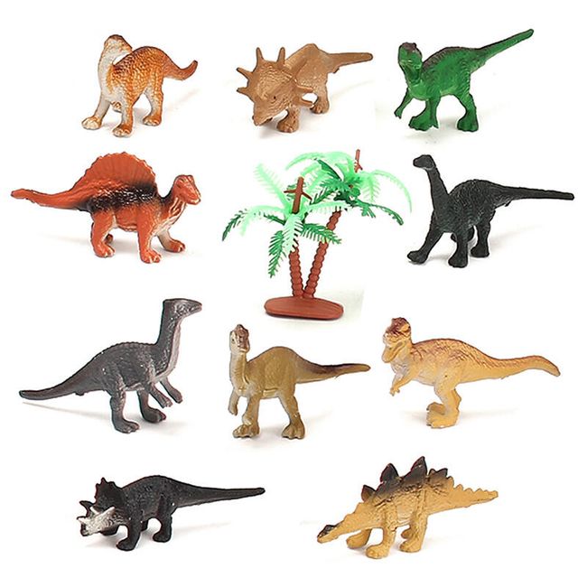 Sada dvanácti dinosaurů + strom  1