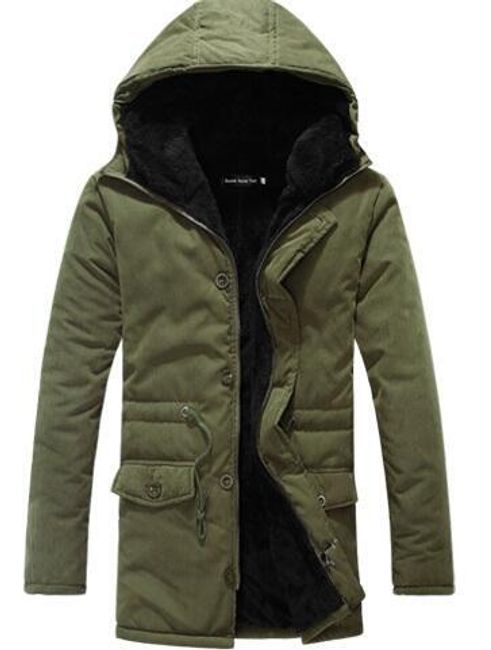 Pánský zimní kabát Jamie - 3 barvy 1