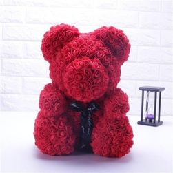 Teddy bear with roses Aislyn