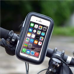 Suport impermeabil de telefon cu prindere la ghidonul bicicletei