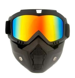 Ski goggles with a mask SG43