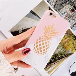 Kryt na iPhone s ananasem či jahodou 