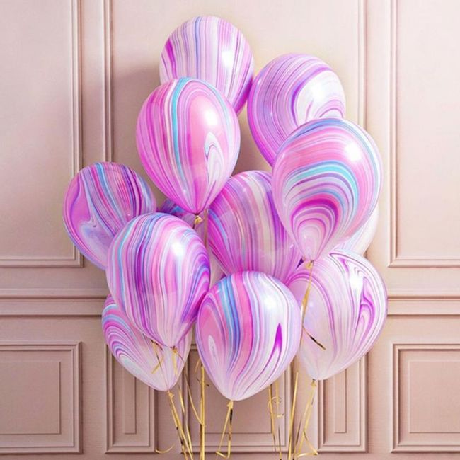 10 párty balónků - 7 barev 1