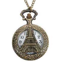 Kapesní hodinky s Eiffelovkou