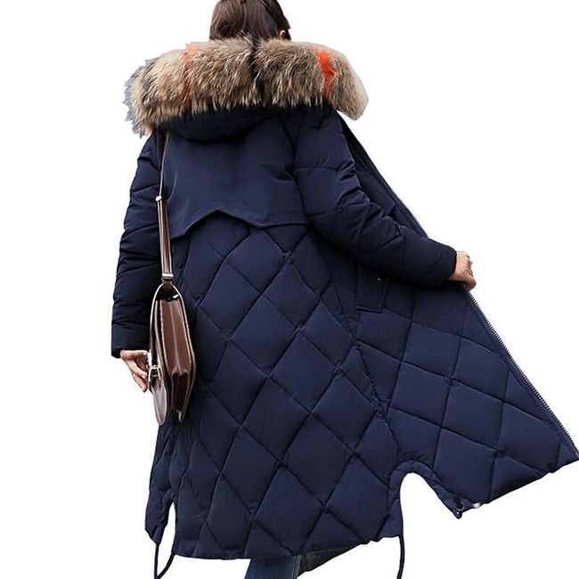 Dámská zimní bunda Jodene s umělým kožíškem 1