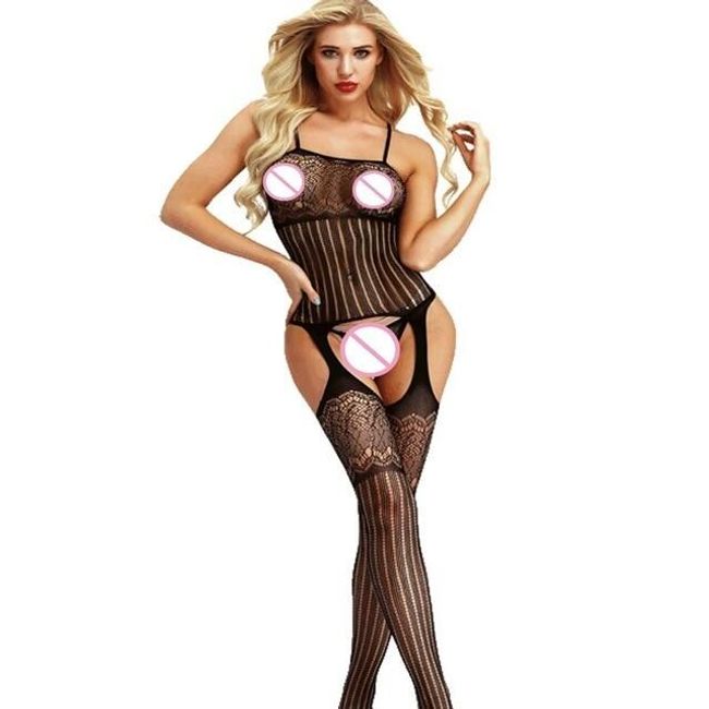 Women's fishnet jumpsuit DSK6 1