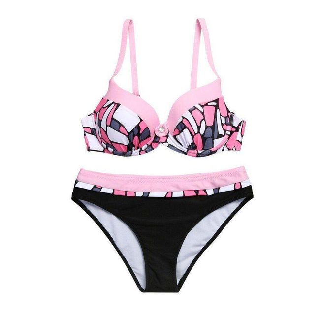 Bikini damskie z efektem push up, rozmiary XS - XXL: ZO_229662-L 1