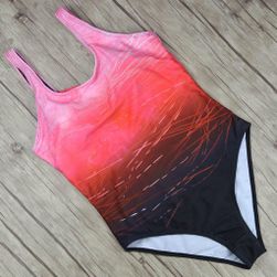 Jednodijelni kupaći kostim s ombre efektom - ružičasti, veličine XS - XXL: ZO_228906-XL