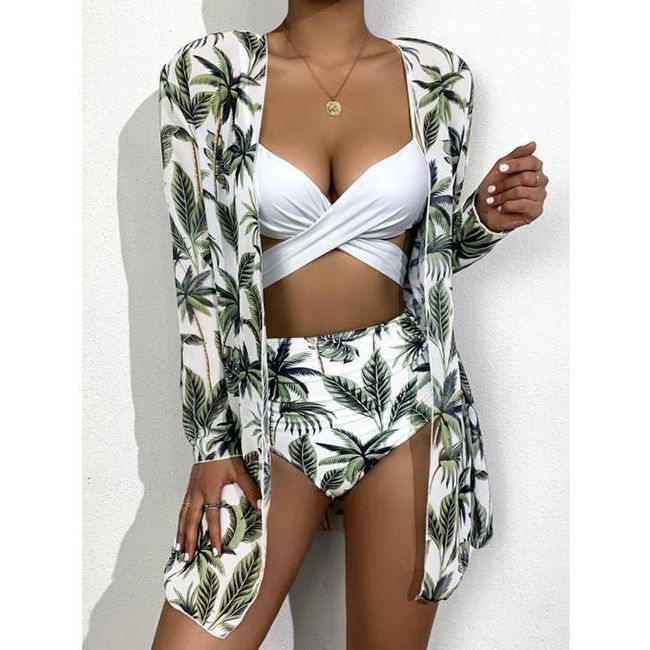 Trzyczęściowy komplet bikini Jemma 1