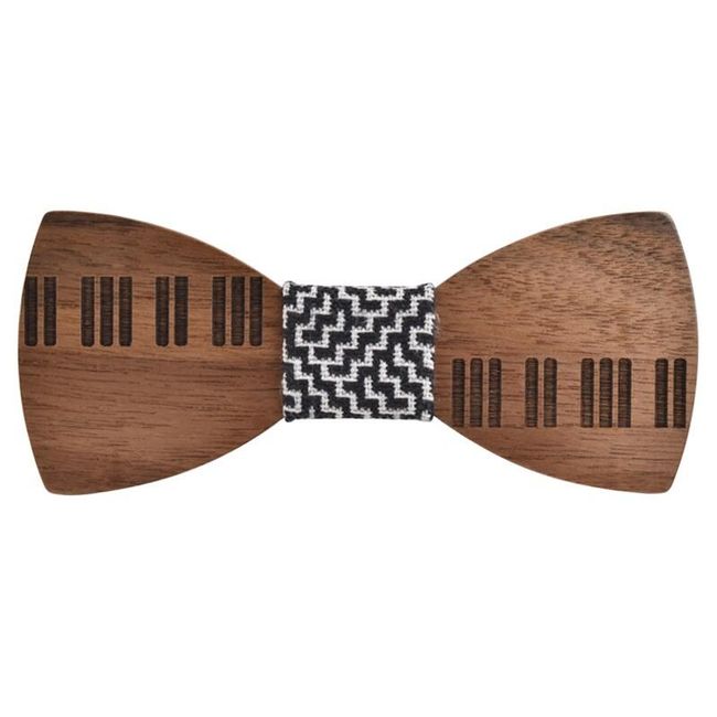 Dřevěný motýlek - PIANO 1