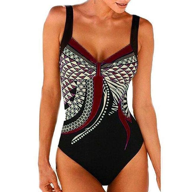 Ženski kupaći kostimi Salome, veličine XS - XXL: ZO_229152-2XL-HNEDA 1