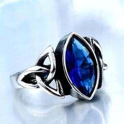 Fantasy prsten s kamenem - různé barvy
