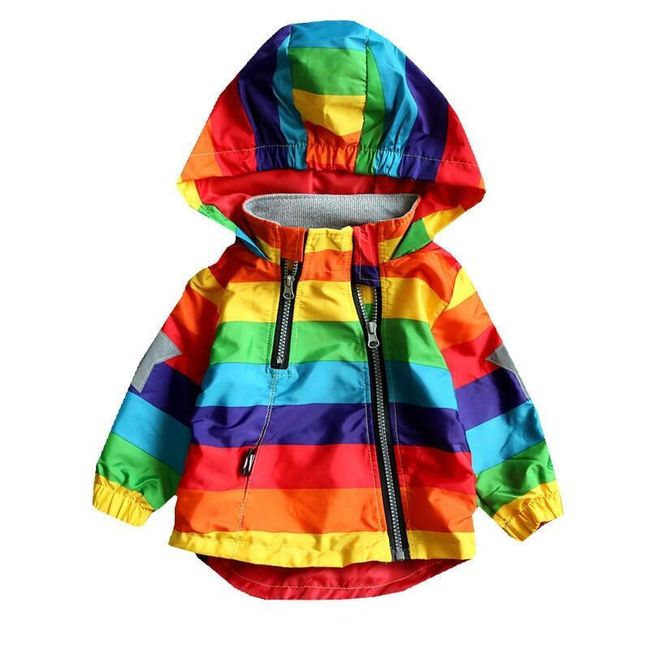 Dětská bunda do deště Rainbow 1