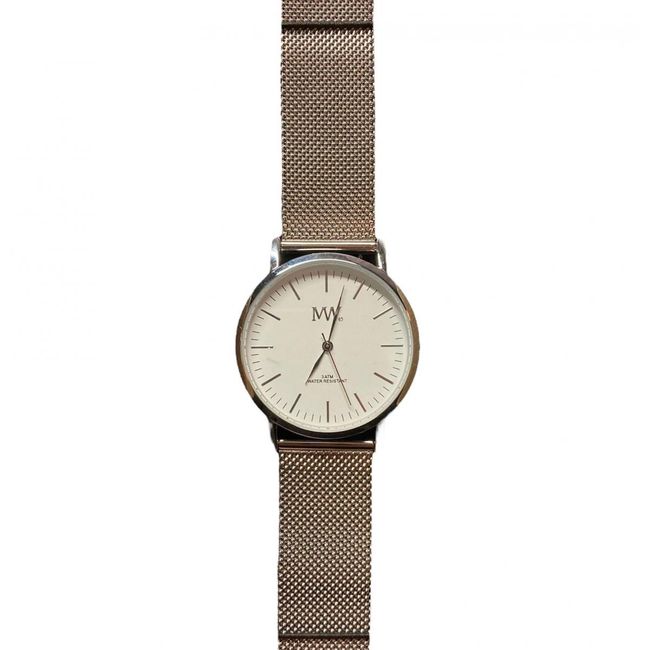 Сребърен плосък часовник ZO_216164 1