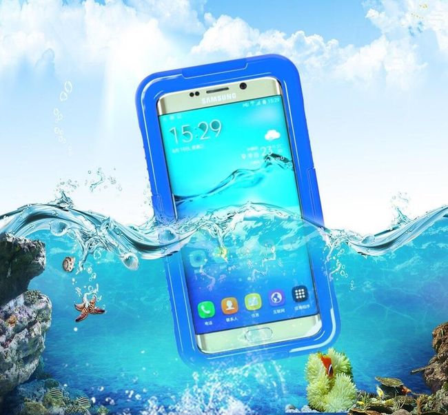 Vodotěsné potápěčské pouzdro pro Samsung Galaxy S6 Edge Plus 1