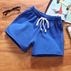 Pantaloni scurți de vară pentru bărbați cu cordon alb - 6 culori
