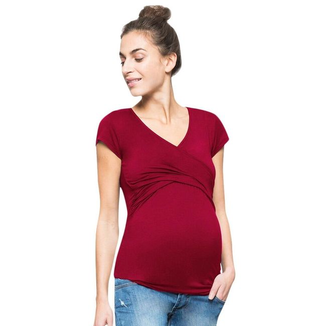 Těhotenské tričko Evangeline 1