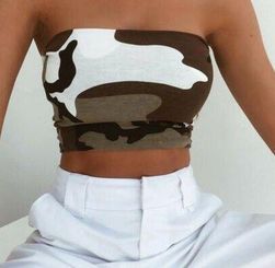 Női crop top Brethany