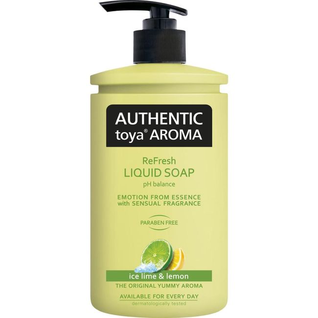 Authentic Toya Aroma - Течен сапун - Ледена липа и лимон - 400 мл ZO_175488 1