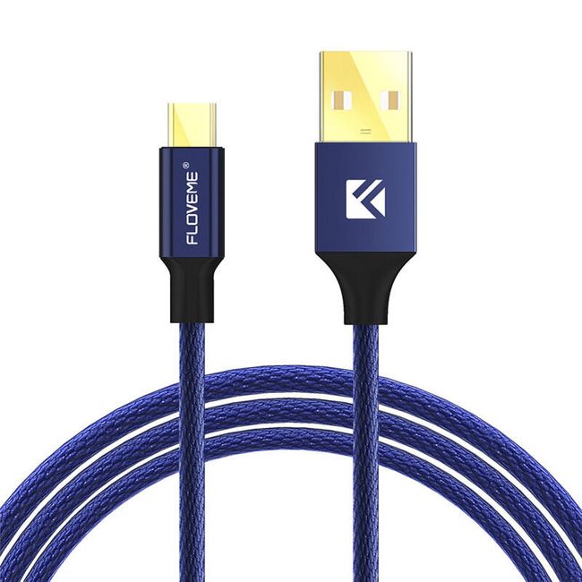 Podatkovni in napajalni kabel Micro USB - 4 barve 1
