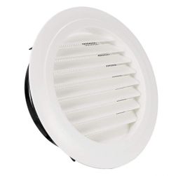 Ventilator de tavan alb de 8 inch cu plasă de insecte încorporată pentru B ZO_213134