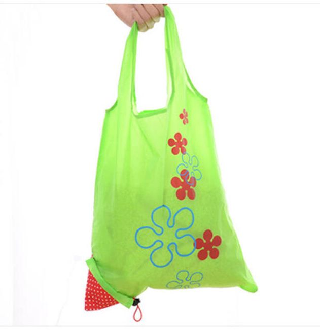 Kvetinová skladacia nákupná taška 1