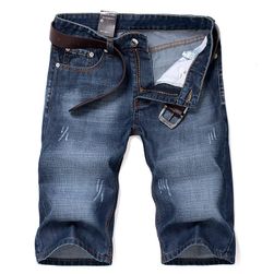 Moške kratke hlače iz džinsa za poletje