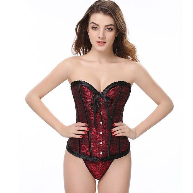 Women's corset with thongs Fioan 1