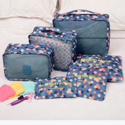 Защитни чанти за пътуване с въображаем модел - комплект от 6 броя