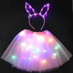 LED skirt with headdress Gllory