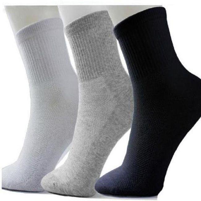 5 Párov ponožiek - 3 farby 1