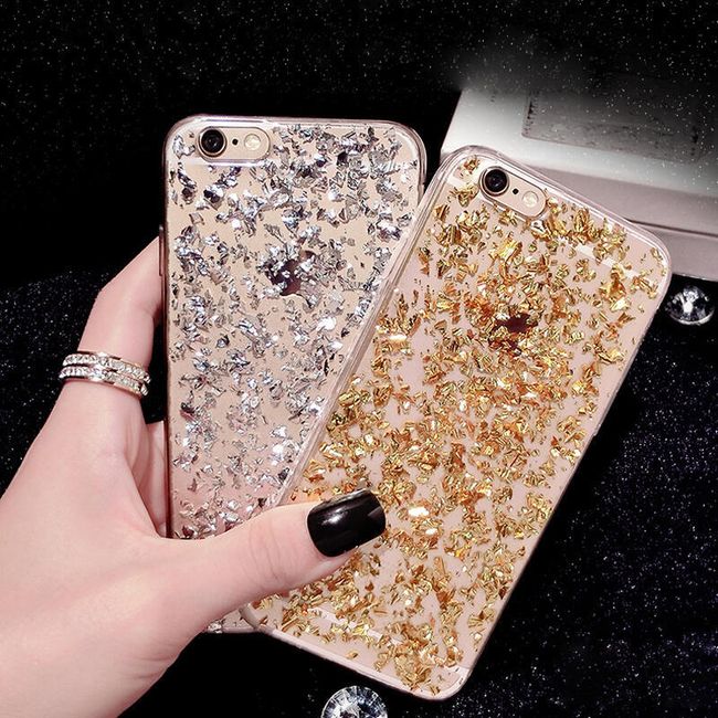 IPhone 5 5S SE / iPhone 6 6S / 6 Plus hátlap - Glitter 1