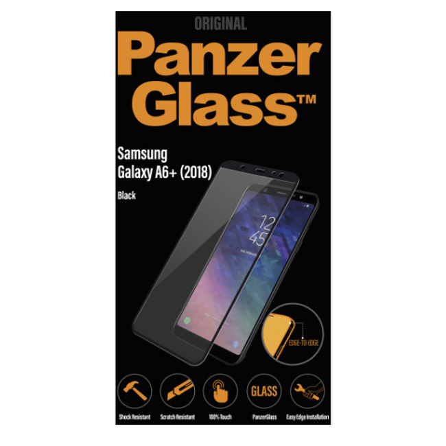 PanzerGlass Edge a Galaxy A6 Plus készülékhez, fekete ZO_B1M-06222 1