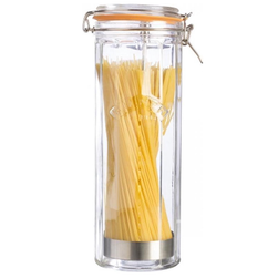 Borcan cu fațete - Cu închidere cu buclă - Pentru spaghete - 2,2L ZO_216660
