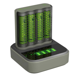 Батерии GPRCKCHM451D493 Зарядно устройство за батерии NiMH AAA, AA ZO_245377