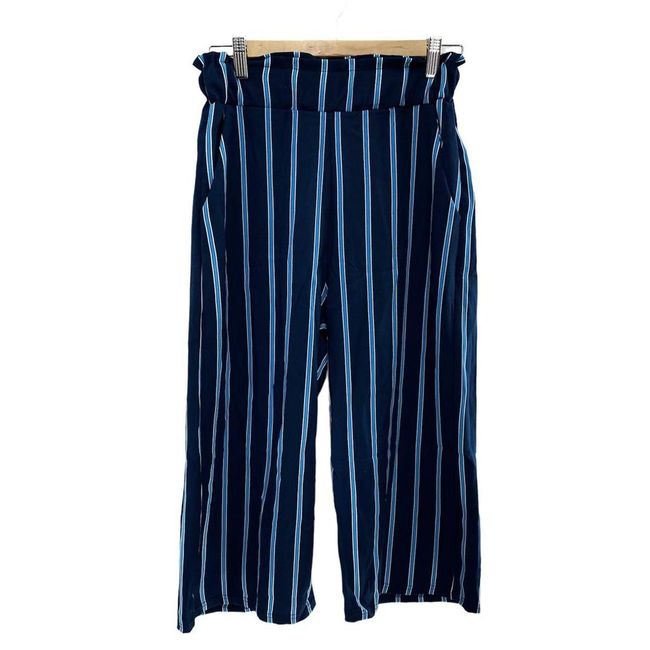 Pantaloni, Gerard Pasquier, cu dungi - albastru închis, Marimea XS - XXL: ZO_7b4a7186-a78d-11ed-bdcf-9e5903748bbe 1
