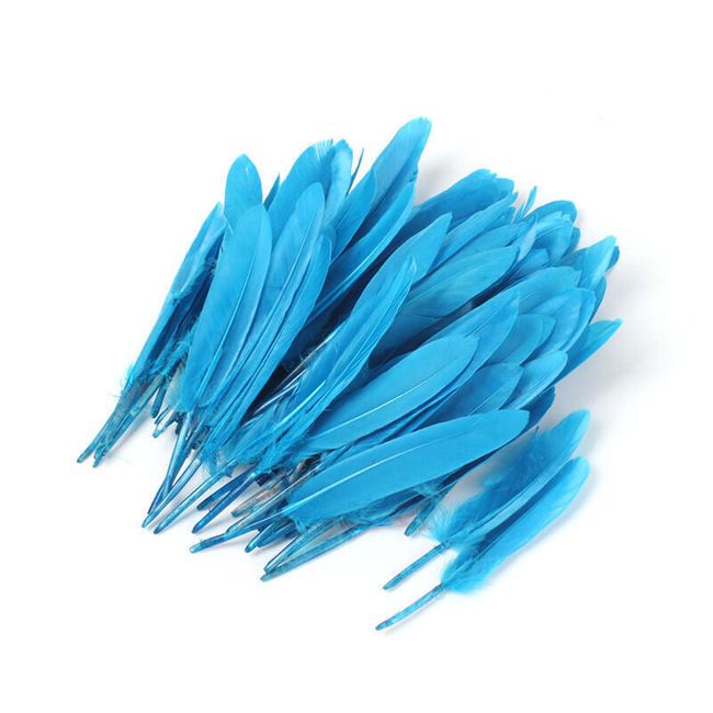 Színes tollak 10 - 15 cm / 50 darab - különböző színekben 1
