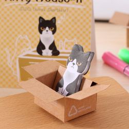 Kartonowy model 3D z motywem kotka