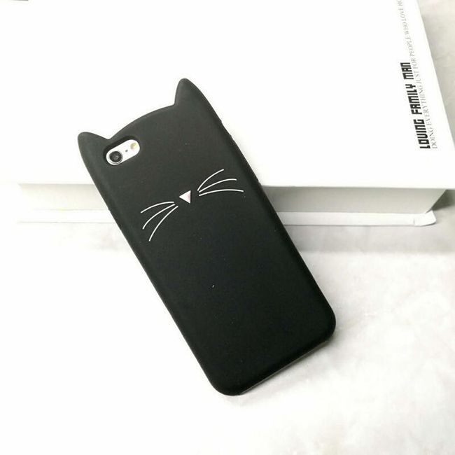 Kryt Cat pre iPhone 5, 5S, SE, 6, 6S, 6Plus, 7, 7Plus 1