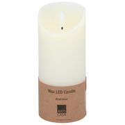 Świeca LED w kolorze kremowym 16cm