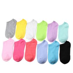 10 párů dámských kotníkových ponožek