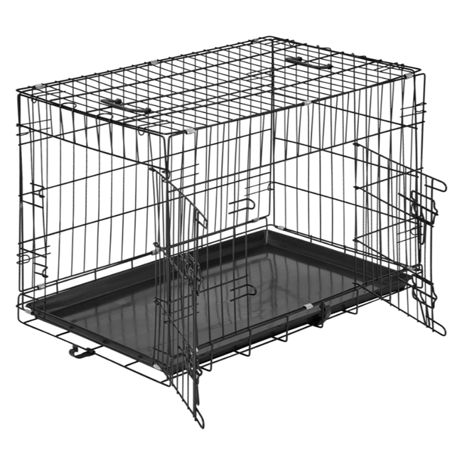 Transportní box pro psa přenosný 76 x 47 x 51 cm ZO_402294 1