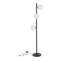 Fekete állólámpa (magasság 150 cm) Kama - ZO_242965
