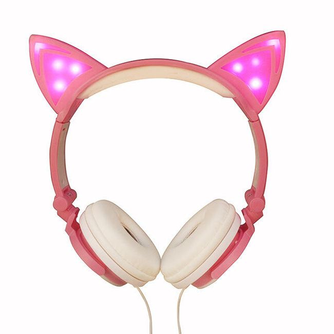 Слушалки с котешки уши Kitty 1